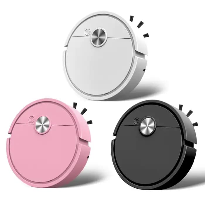 Robot aspirateur automatique USB 3 en 1 intelligent : balayage