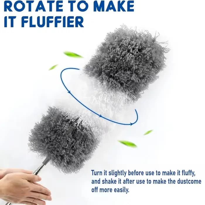 Brosse à poussière en microfibre de 2