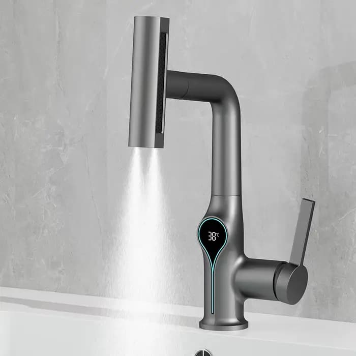 Pulvérisateur d'eau chaude et froide avec affichage numérique de la température