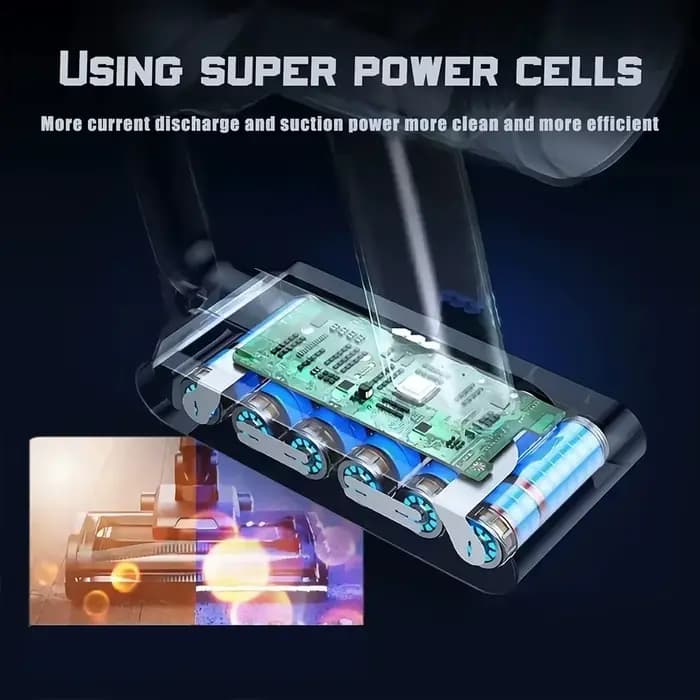 Batterie de remplacement 100% neuve pour aspirateur sans fil Dyson V8 21.6V 12800mAh