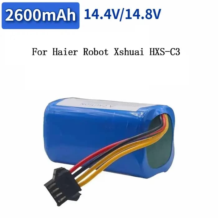 Batterie au Lithium 14.4V/14.8V 2600mah Compatible avec l'aspirateur Robot