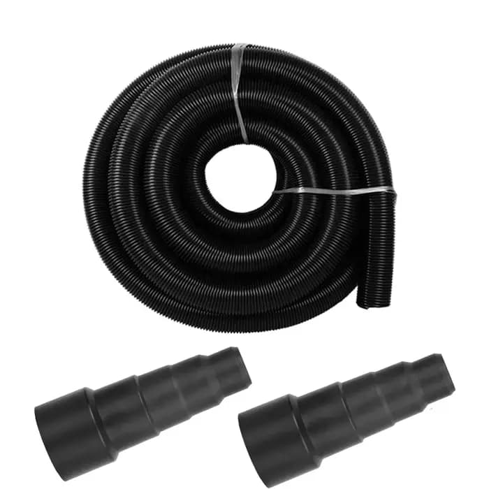 Tuyau d'aspirateur de 38 mm de diamètre intérieur avec 2 adaptateurs pour plusieurs types/marques d'outils électriques