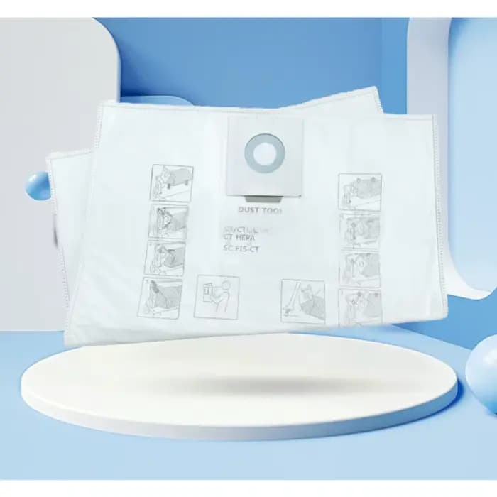 Lot de 5 sacs à poussière d'origine Festool compatibles avec CT36E