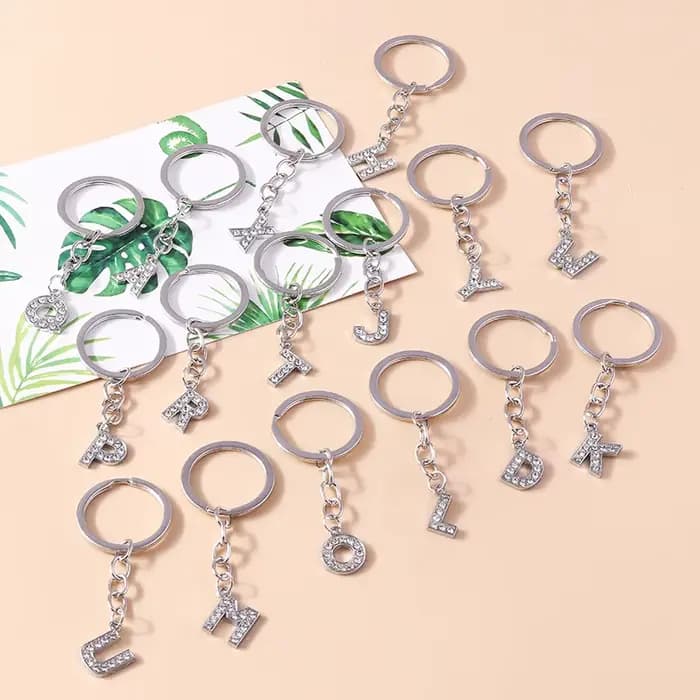 Porte-clés en argent KrasnoCoussins pour femme, porte-clés animaux mignons, porte-clés JOCrystal, bijoux à bricoler soi-même, accessoires de sac à main, 2 pièces