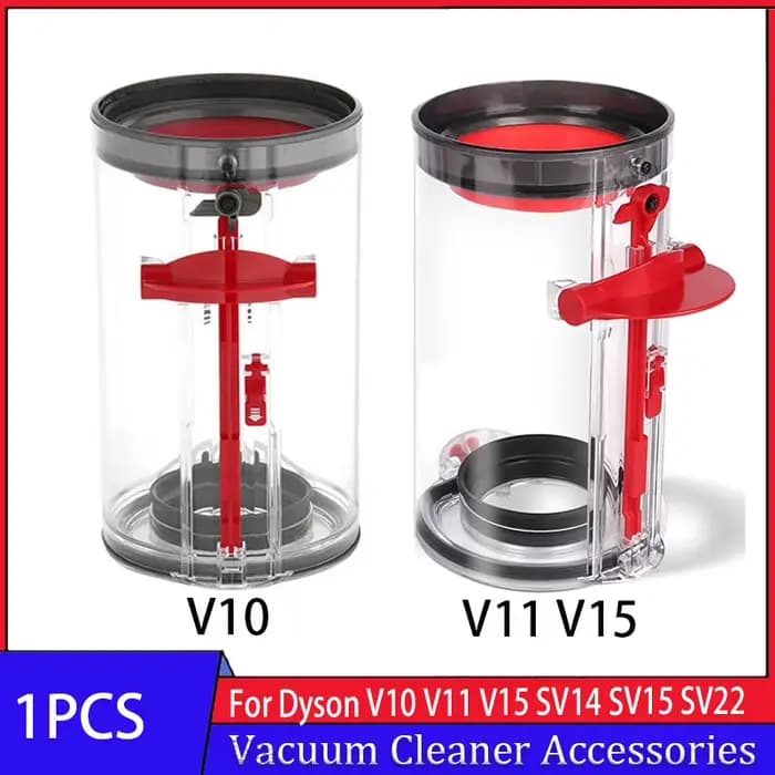 Poubelle plus grande pour aspirateur Dyson V10