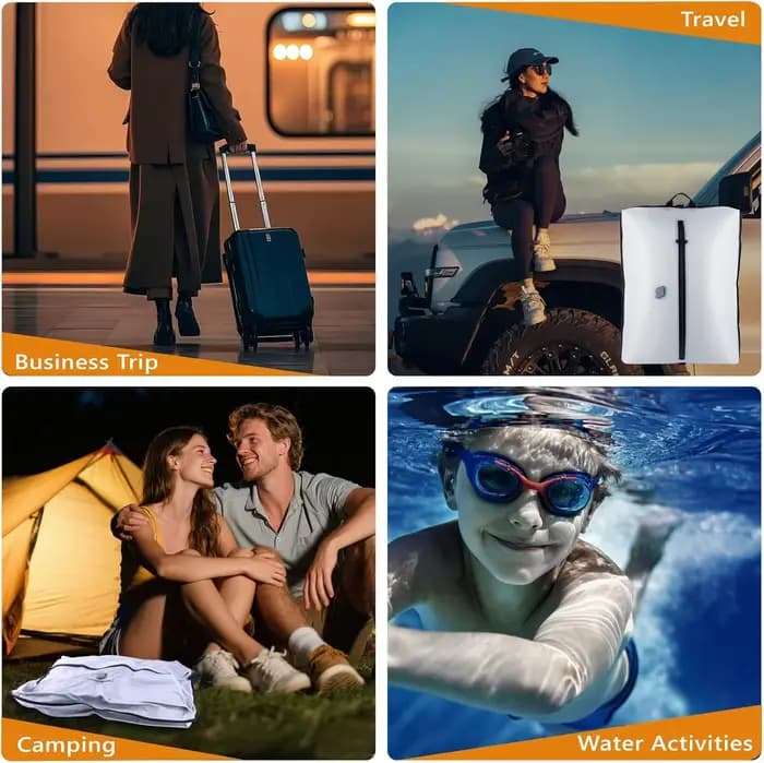 Sacs de compression sous vide 17L pour le voyage