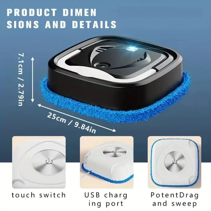 Robot de nettoyage à la vapeur facile à utiliser