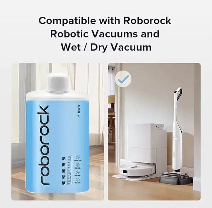 Solutions de nettoyage de sols liquides d'origine Roborock F25 RT / F25 LT / F25 ALT / F25 ACE / Flexi Pro / F25 Ultra