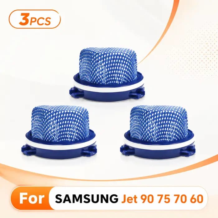 Compatible avec SAMSUNG Jet 90 75 70 60 VS9000RL DJ97-02649A Pièces de rechange pour aspirateur Filtre micro lavable Accessoires de remplacement