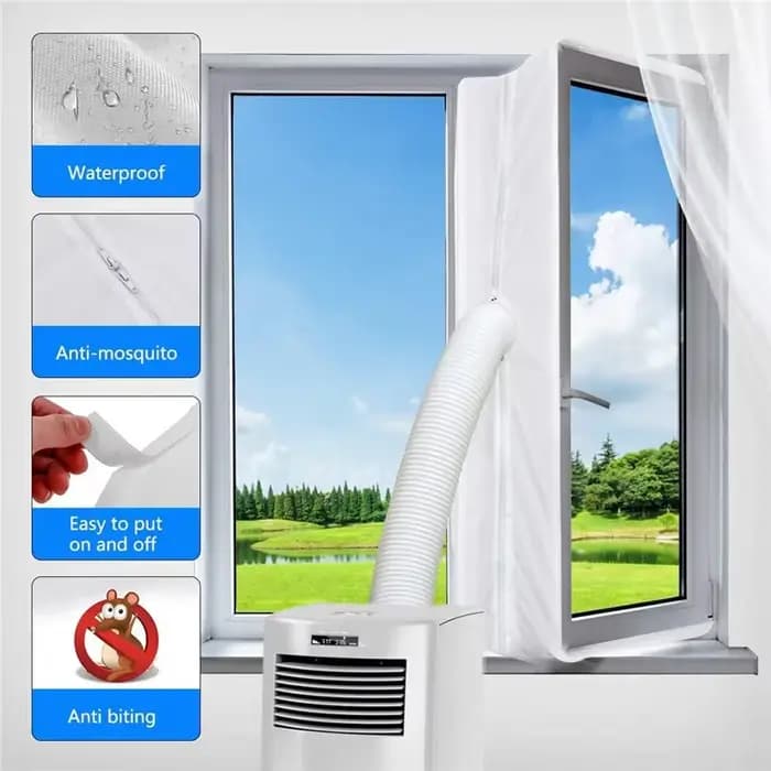 Joint d'étanchéité pour fenêtre AirLock pour climatiseur portable