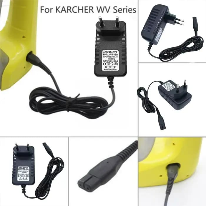 Adaptateur de chargeur de prise de câble d'alimentation pour Karcher