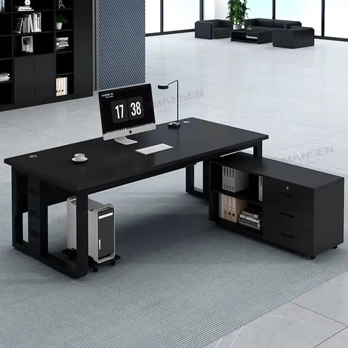 Bureau de direction design de luxe pour intérieur, esthétique, universel, sécurisé, Mesa Ordenador, ornements, mobilier de maison
