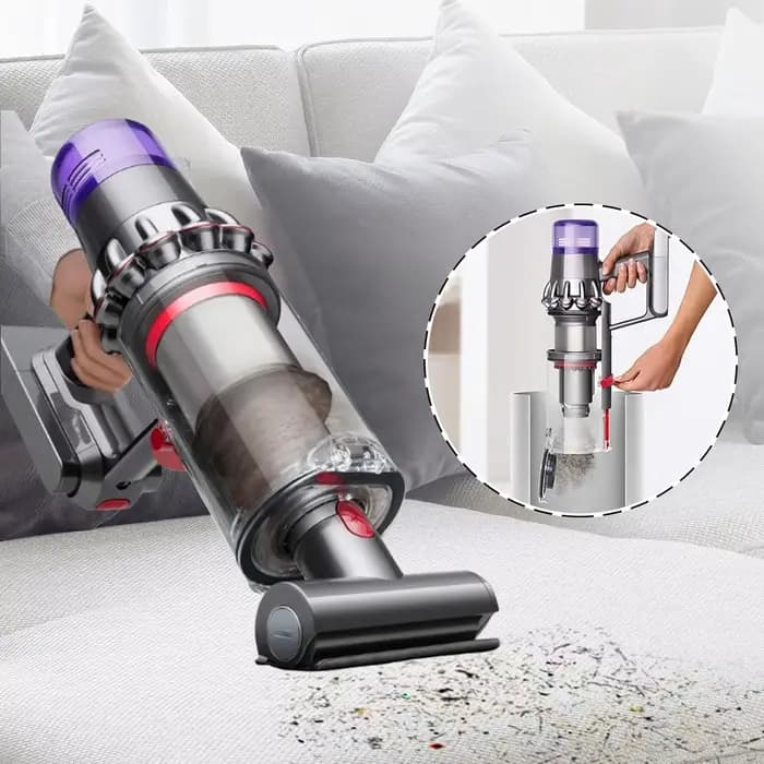 Poubelle de grande taille avec filtre HEPA pour aspirateur Dyson V11 V15 SV14 SV15 SV22