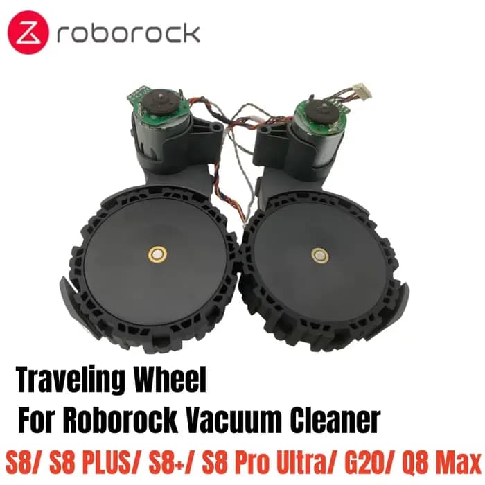 Roborock – roues de marche gauche et droite originales S8/ S8 PLUS/ S8 +/ S8 Pro Ultra/ G20/ Q8 Max