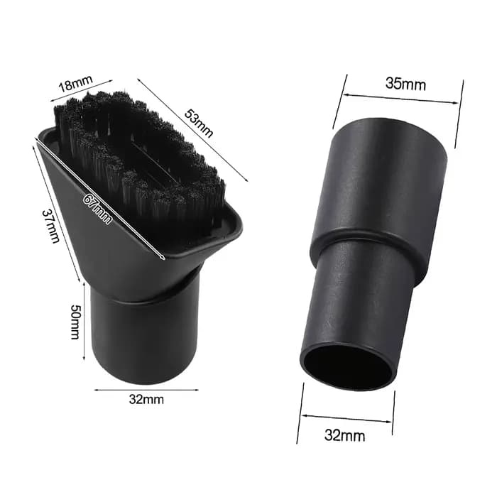 Brosse d'aspiration avec poils durs/doux pour Karcher WD 2