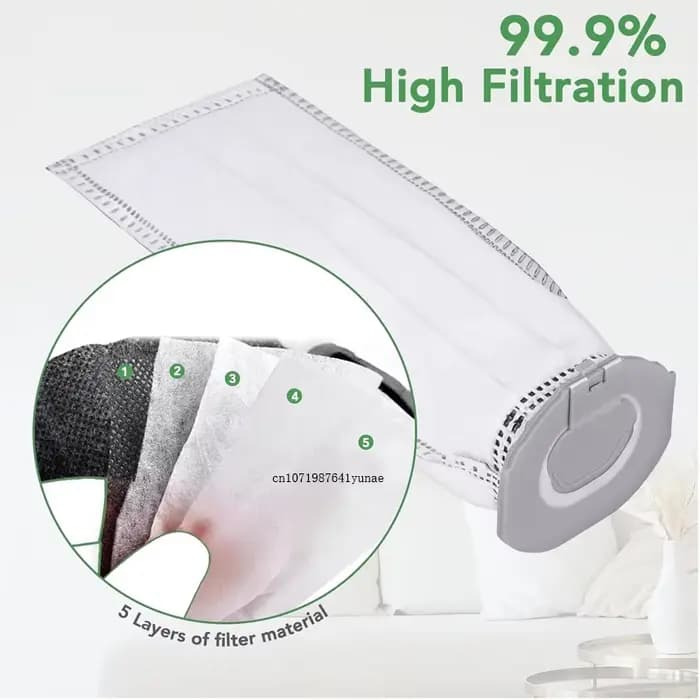 Sacs d'aspirateur pour Vorwerk Kobold VK7 FP7