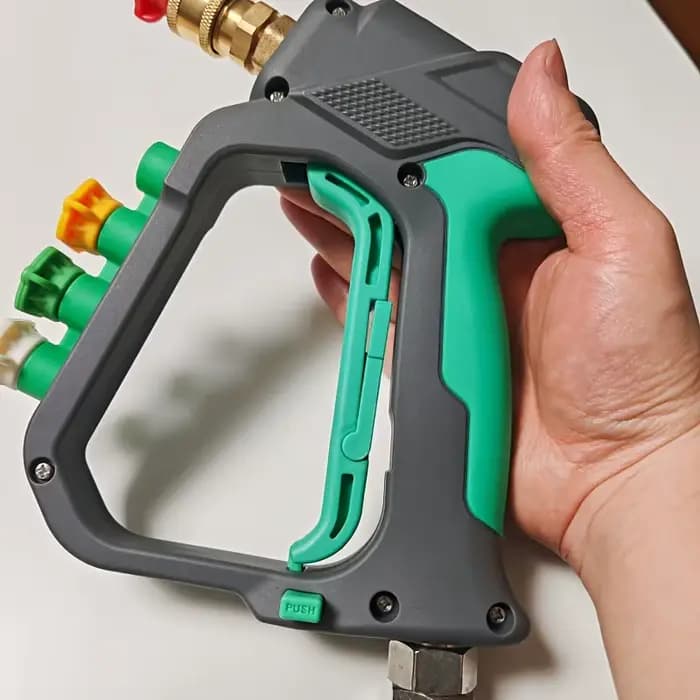 Pistolet de lavage haute pression avec 4 buses colorées