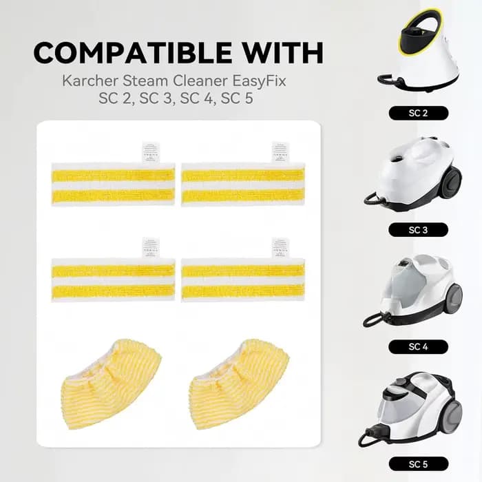 Accessoires de remplacement pour nettoyeur vapeur