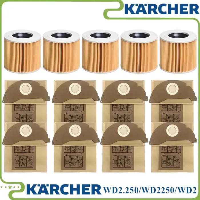 Sacs à poussière Hepa Pound pour Karcher