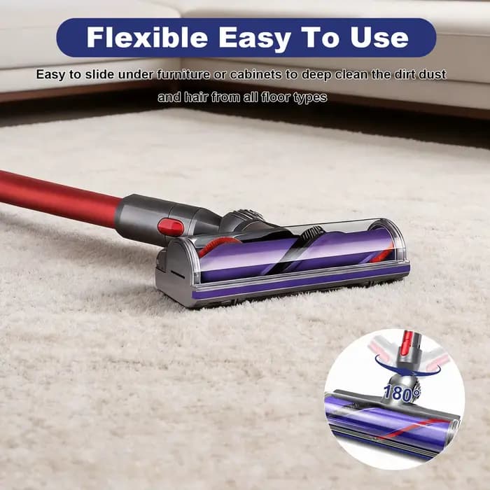 Tête de brosse à entraînement direct pour aspirateur Dyson V7 V8 V10 V11 V15