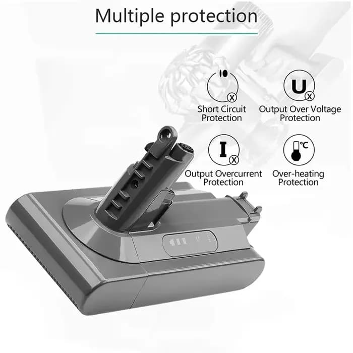 Nouvelle batterie de remplacement Dyson SV12 pour aspirateur à main sans fil absolu