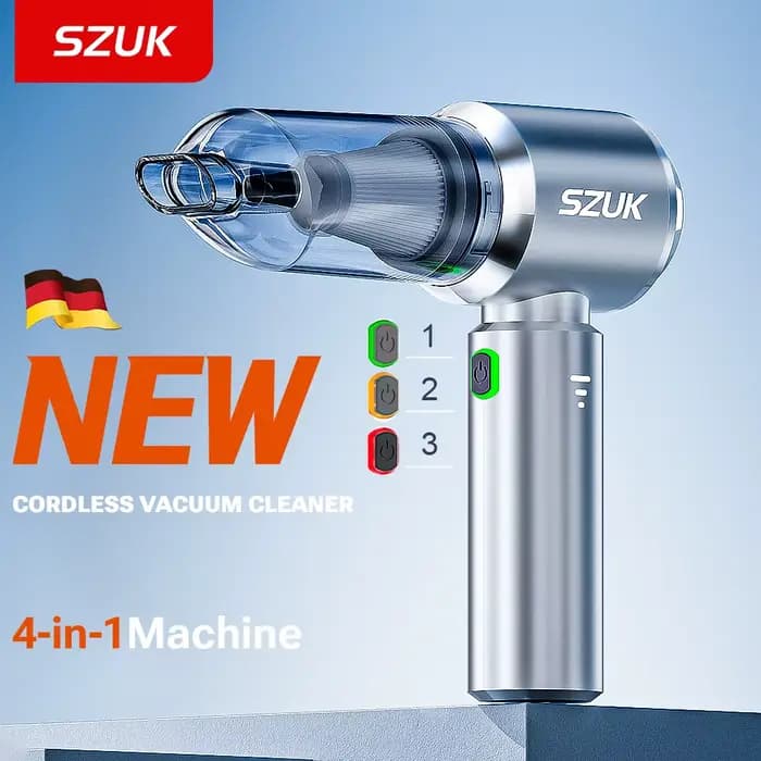 Aspirateur de voiture SZUK 180000 Machine de nettoyage portative sans fil PA pour clavier