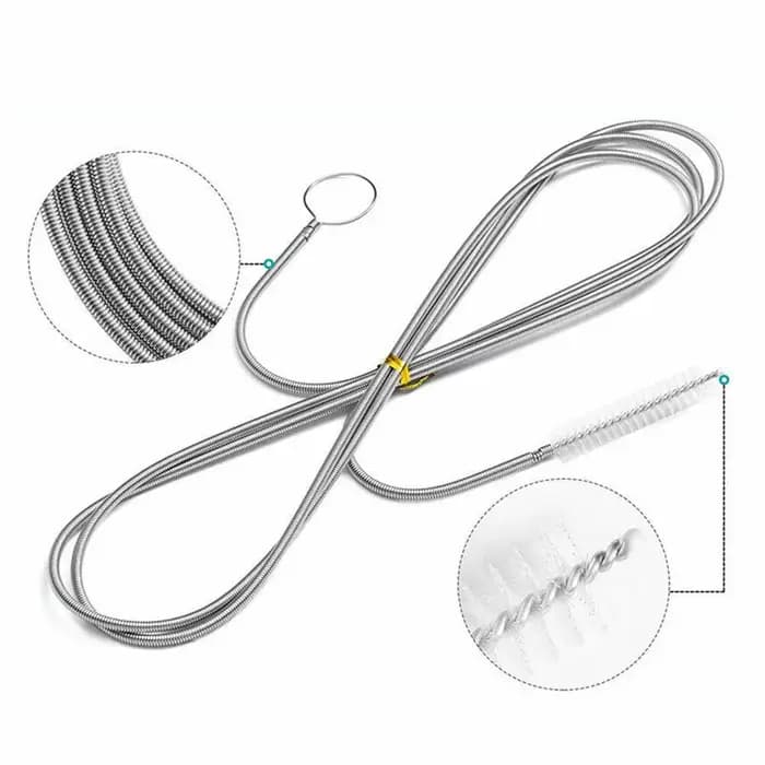 Brosse de nettoyage de tuyaux de vidange