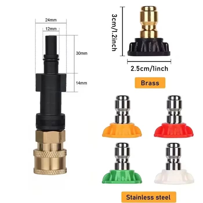 Adaptateur de pistolet à eau haute pression pour AR Blue Clean/Black Decker
