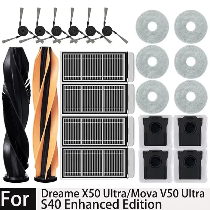 Kit de remplacement pour aspirateur Dreame MOVA V50 Ultra/X50