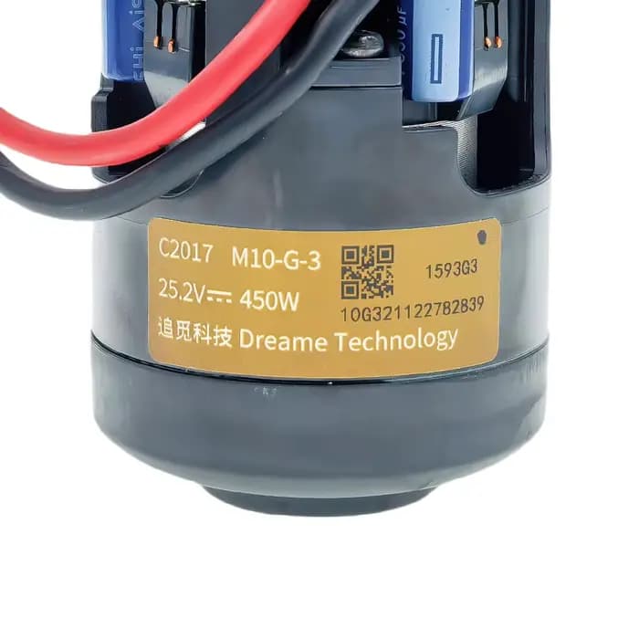 Utilisé pour XiaoMi/Mijia/Dreame K10 G10 1S V11 V11SE T10 T20 moteur d'aspirateur C2017 M10-G-3 25.2V 450W pièces de rechange