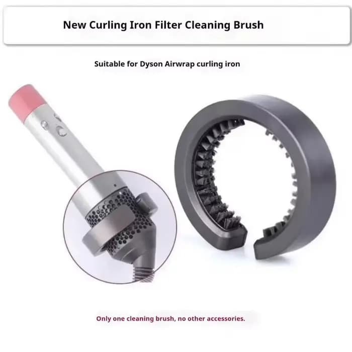 Brosse de nettoyage de filtre pour Dyson Airwrap HS01/05, accessoire de nettoyage de filtre, brosse de nettoyage pour fer à friser, brosse en matériau ABS