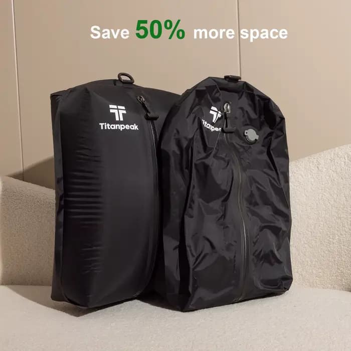 Sacs sous vide pour bagages de voyage avec pompe (DOUBLE CLIC POUR COMMENCER)