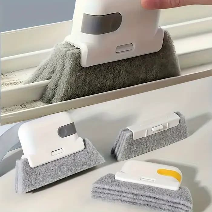 Brosse de nettoyage multifonctionnelle amovible pour fenêtres