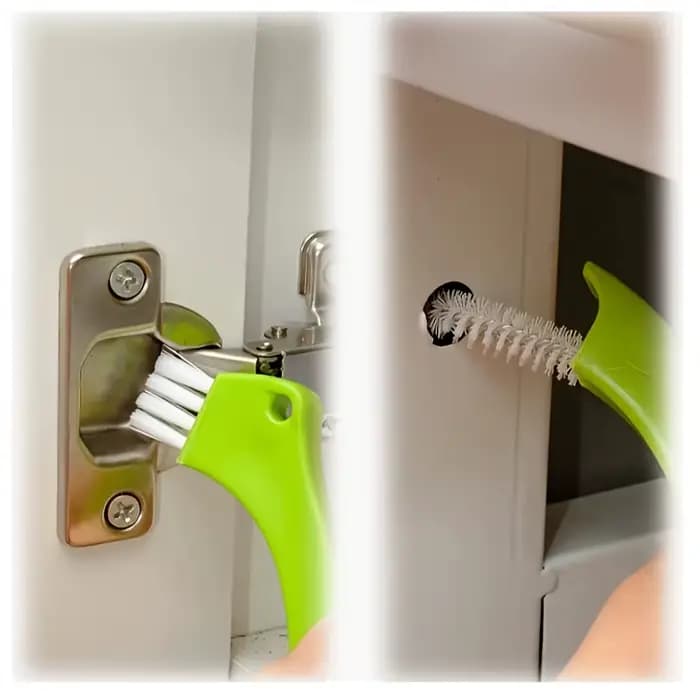 Brosse de nettoyage de joints de carrelage deux