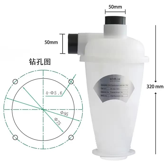 Cyclone pour aspirateur