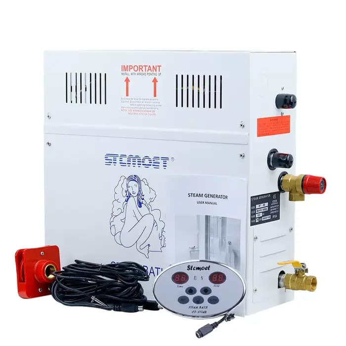 Générateur de vapeur 3/4, 5/6/9kw, 220/380V, pour salle de Sauna, bain-douche, chauffage domestique, contrôleur numérique SPA