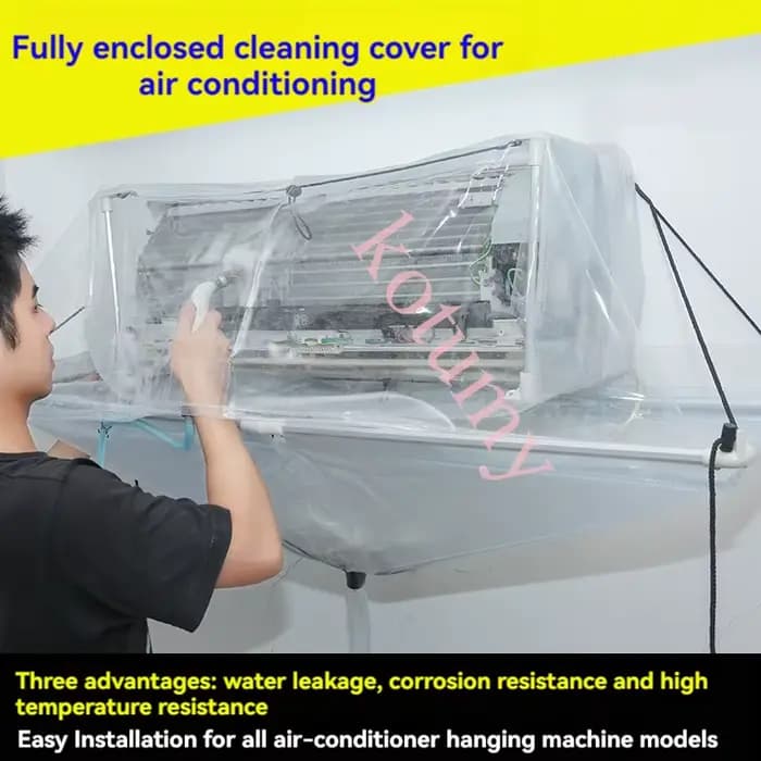 Outil de nettoyage de climatiseur de Type fendu