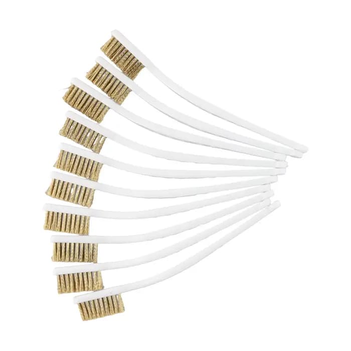10 brosses métalliques en laiton pour éliminer la rouille