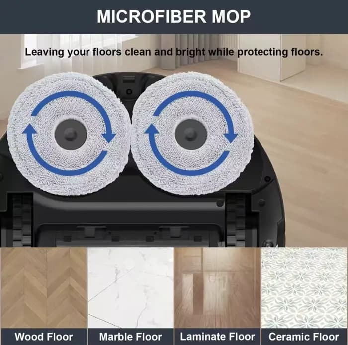 Pièces détachées complètes pour robot aspirateur MOVA V50 UItra : brosses latérales principales