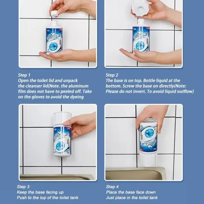 Nettoyant pour cuvette de toilette