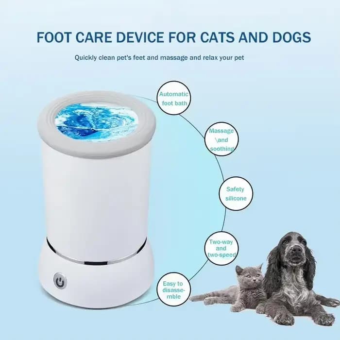 Nettoyeur automatique de pattes de chien