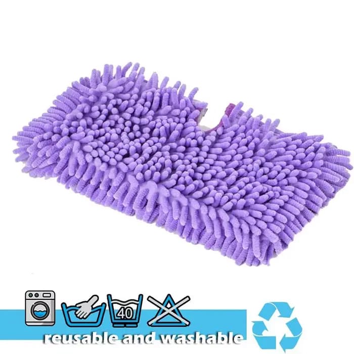 Tampon de remplacement lavable en microcarence pour vadrouilles Shlavabo Steam Pocket