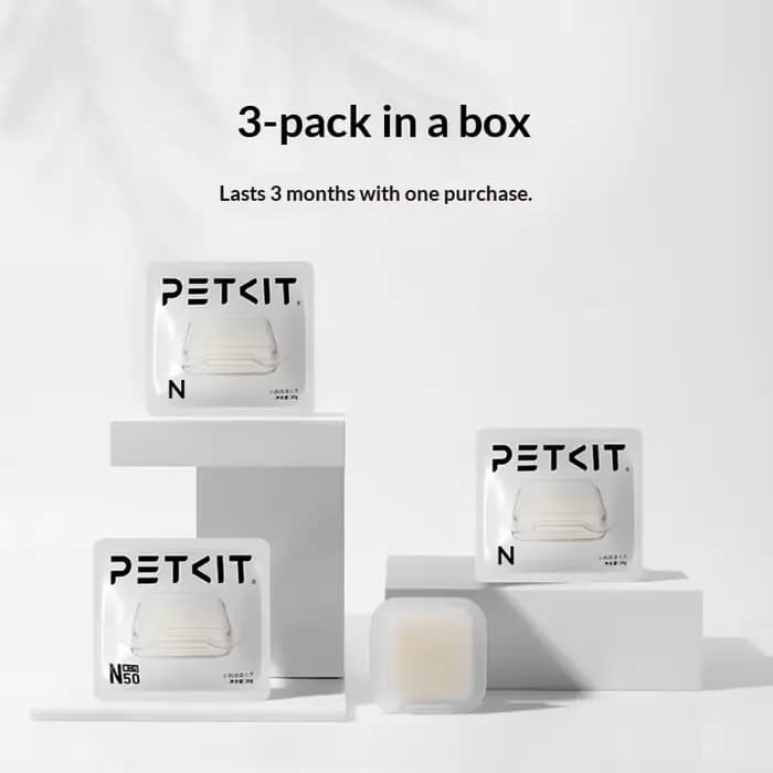 Éliminateur d'odeurs PETKIT N50 2.0 Exclusif pour les litières autonettoyantes PuraMax et PuraMax 2 – Contrôle des odeurs