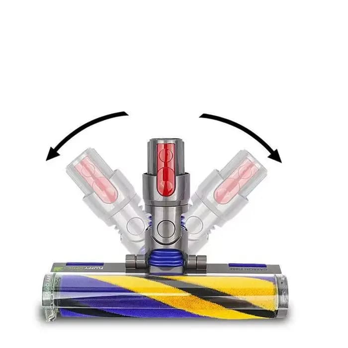 Tête de brosse en velours doux pour aspirateur Dyson V12 Slim / V10
