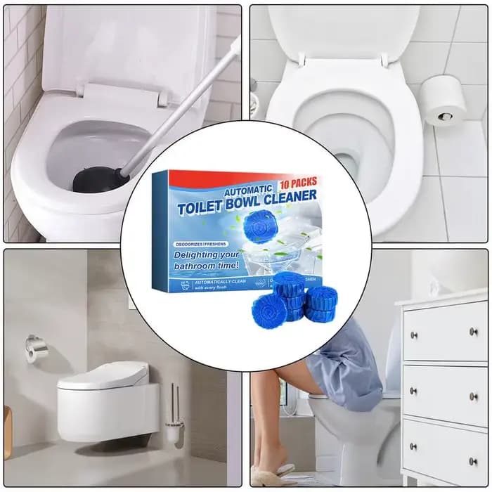 Comprimés de nettoyage de cuvette de toilette