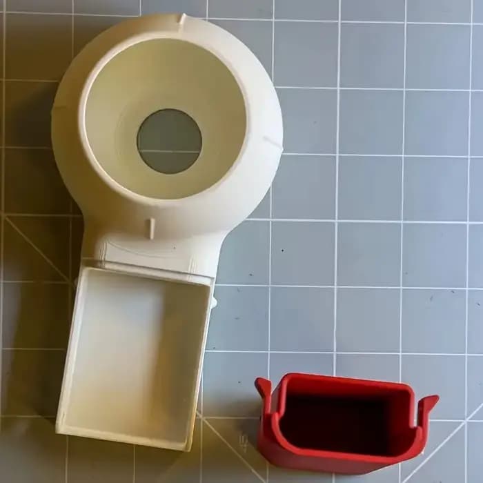 Collecteur de poussière pour perceuse à buse rotative - Conception inclinable
