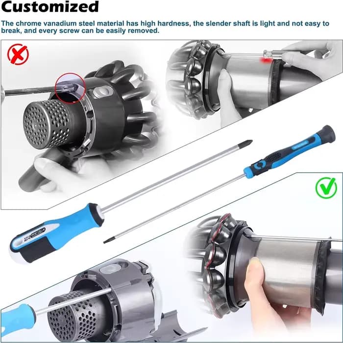 Outil de démontage de carte mère cyclone pour aspirateur Dyson
