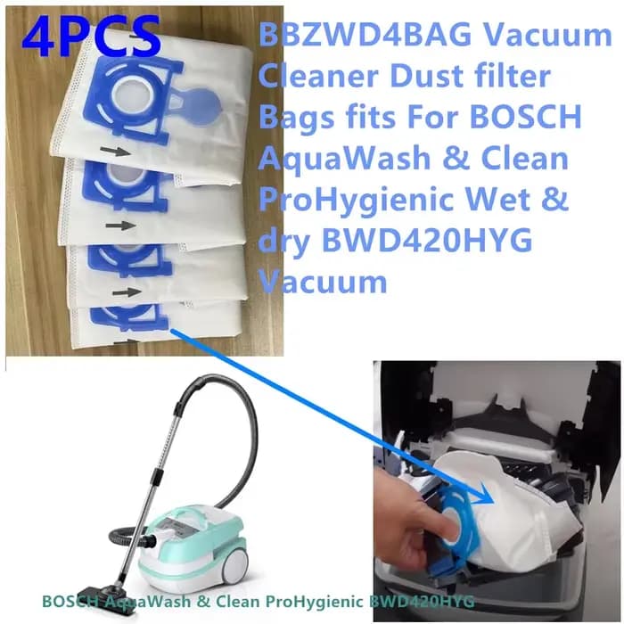 BBZWD4ro. com-Sacs filtrants à poussière pour aspirateur