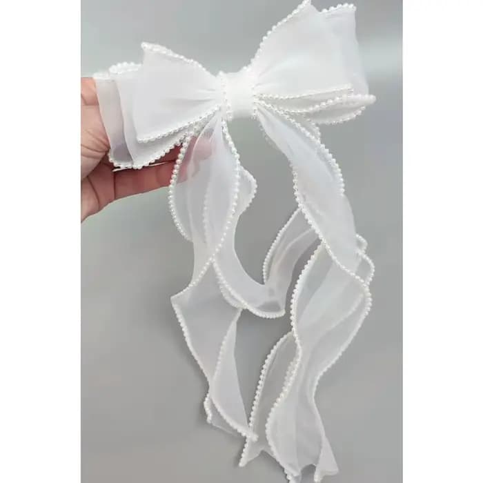 Accessoire pour cheveux de mariée : décoration