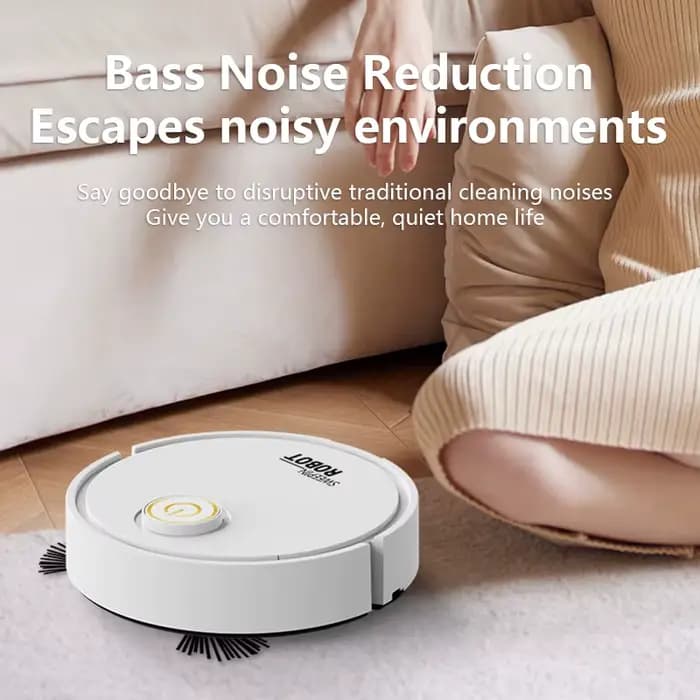 6000pa vadrouille Robot de balayage intelligent 3-en-forte aspiration